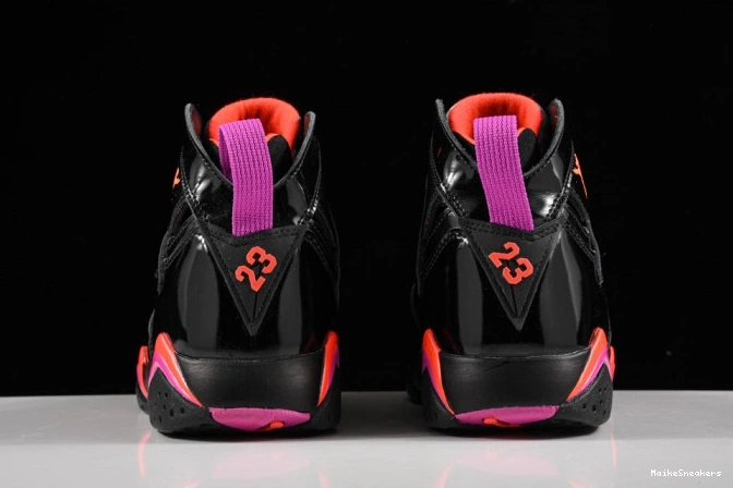 MaikeSneakers Jordan 7 Black Patent Retro Air 313358-006 0805
